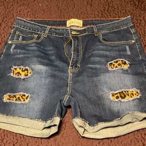 Blue Jean shorts
